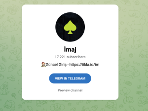 İmajbet Telegram Adresi