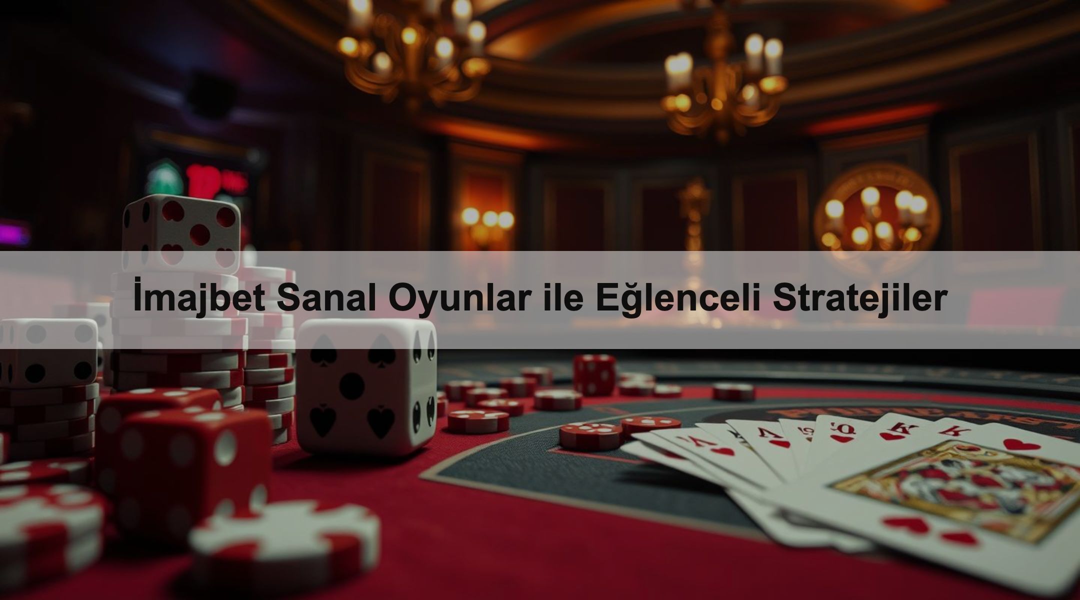 İmajbet Sanal Oyunlar ile Eğlenceli Stratejiler